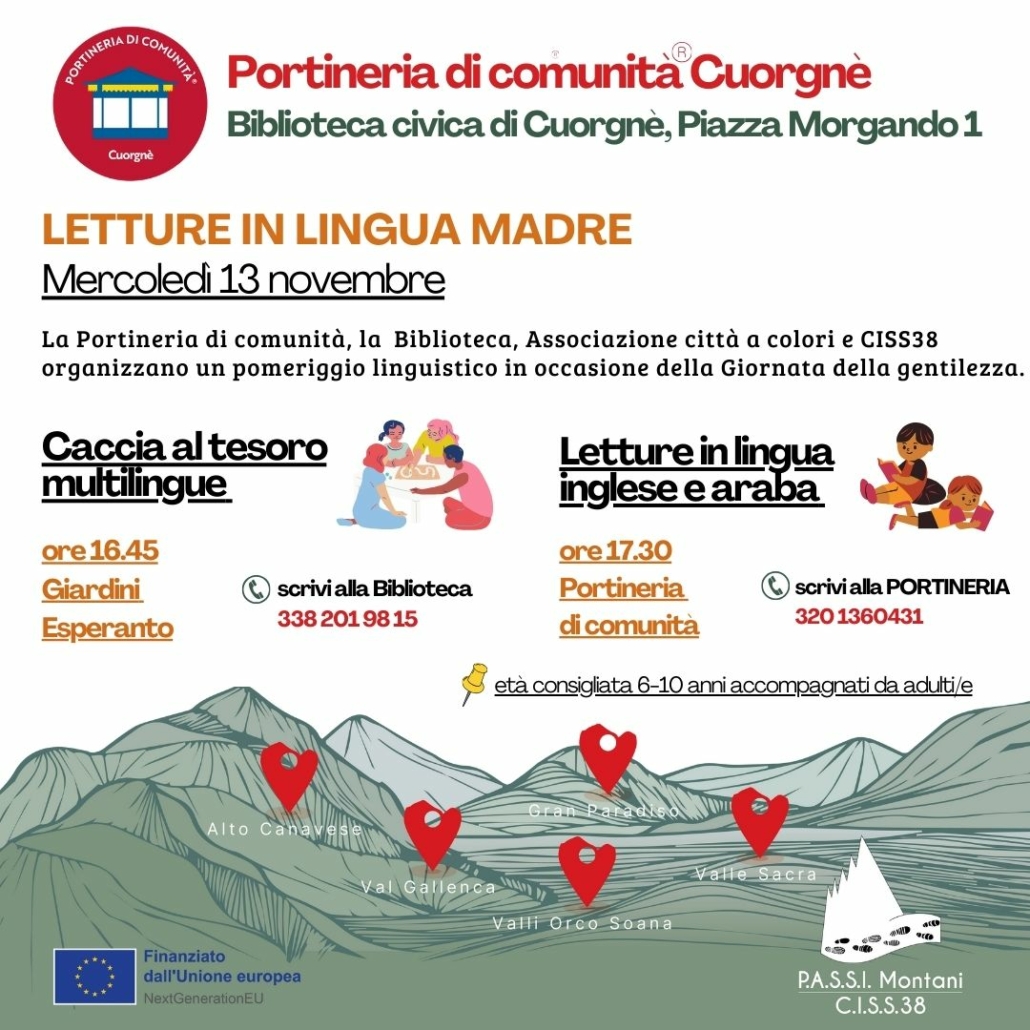 caccia al tesoro multilingua